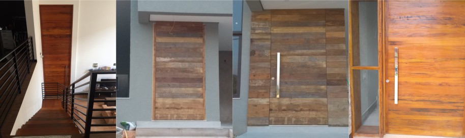 Portas de madeira Jundiai